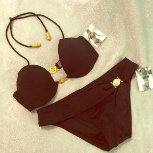 Sexy Black Victoria’s Secret Bikini Set